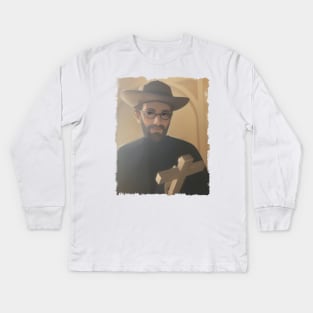 Saint Damien of Molokai Kids Long Sleeve T-Shirt